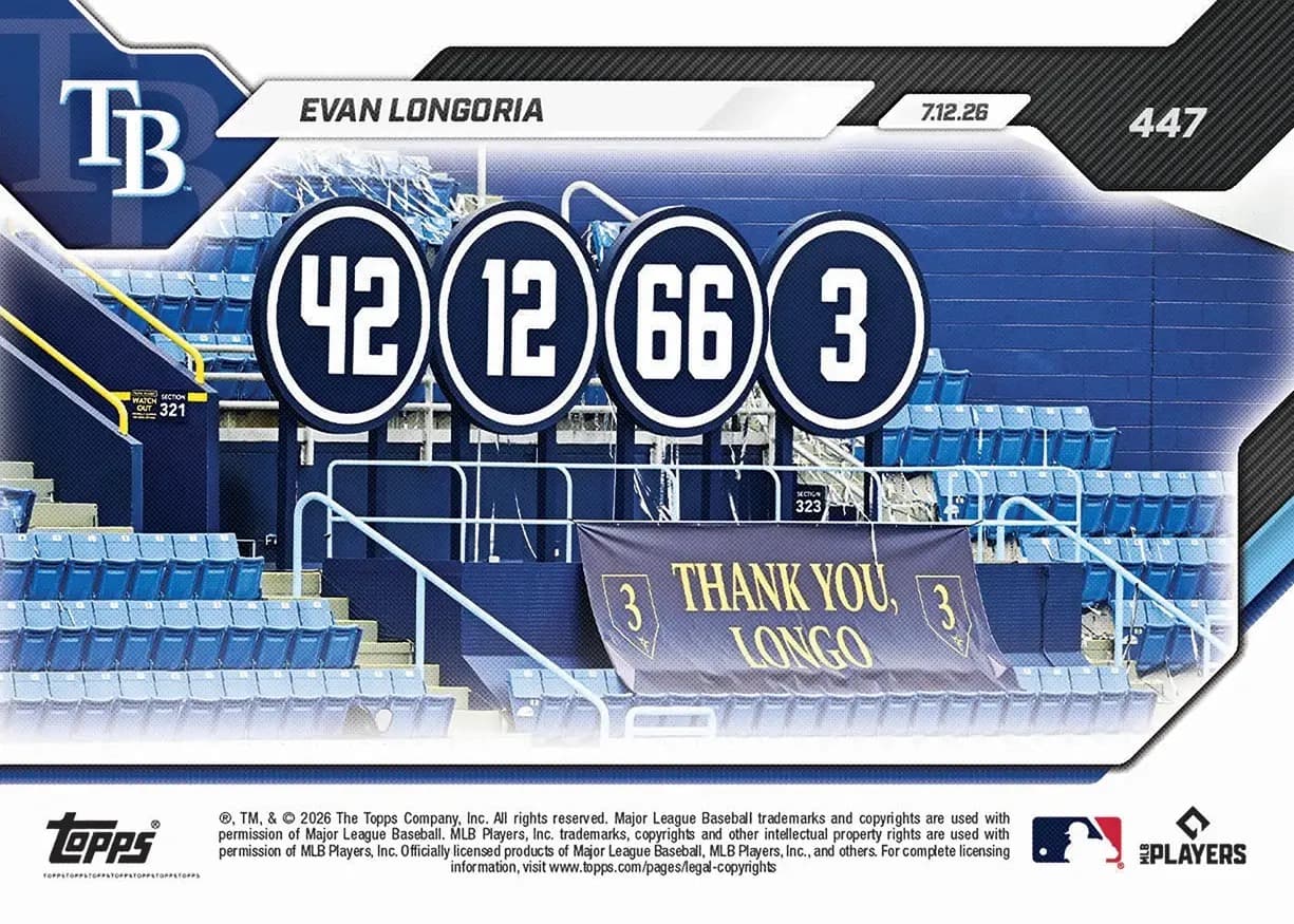 Evan Longoria back