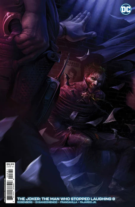 VF The Joker: The Man Who Stopped Laughing #8 Francesco Mattina Cover B
