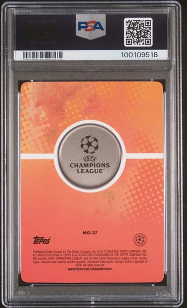 2023-24 TOPPS MERLIN UEFA CLUB COMPETITIONS MERLIN'S GAMERS HARRY KANE   MG37   PSA GEM MT 10