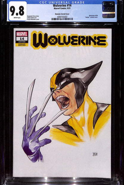 Wolverine #14 Momoko Variant Cover 9.8
