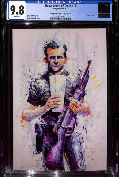 Department of Truth #12 Bulletproof Comics & Games Edition 9.8