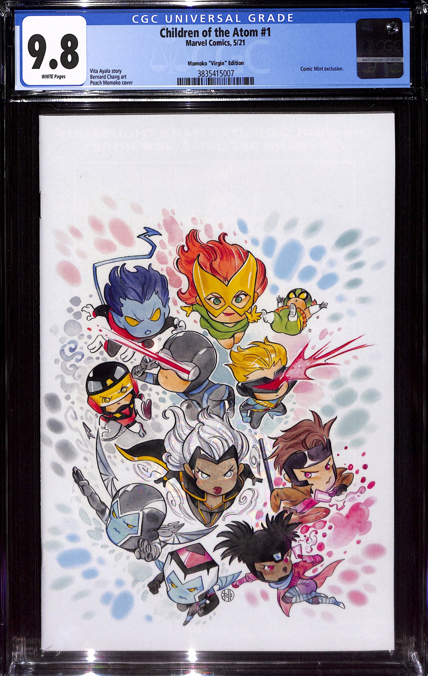 Children of the Atom #1 Momoko "Virgin" Edition 9.8