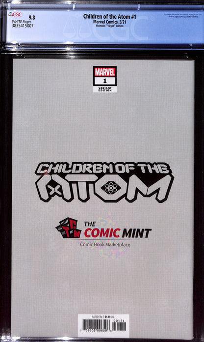Children of the Atom #1 Momoko "Virgin" Edition 9.8