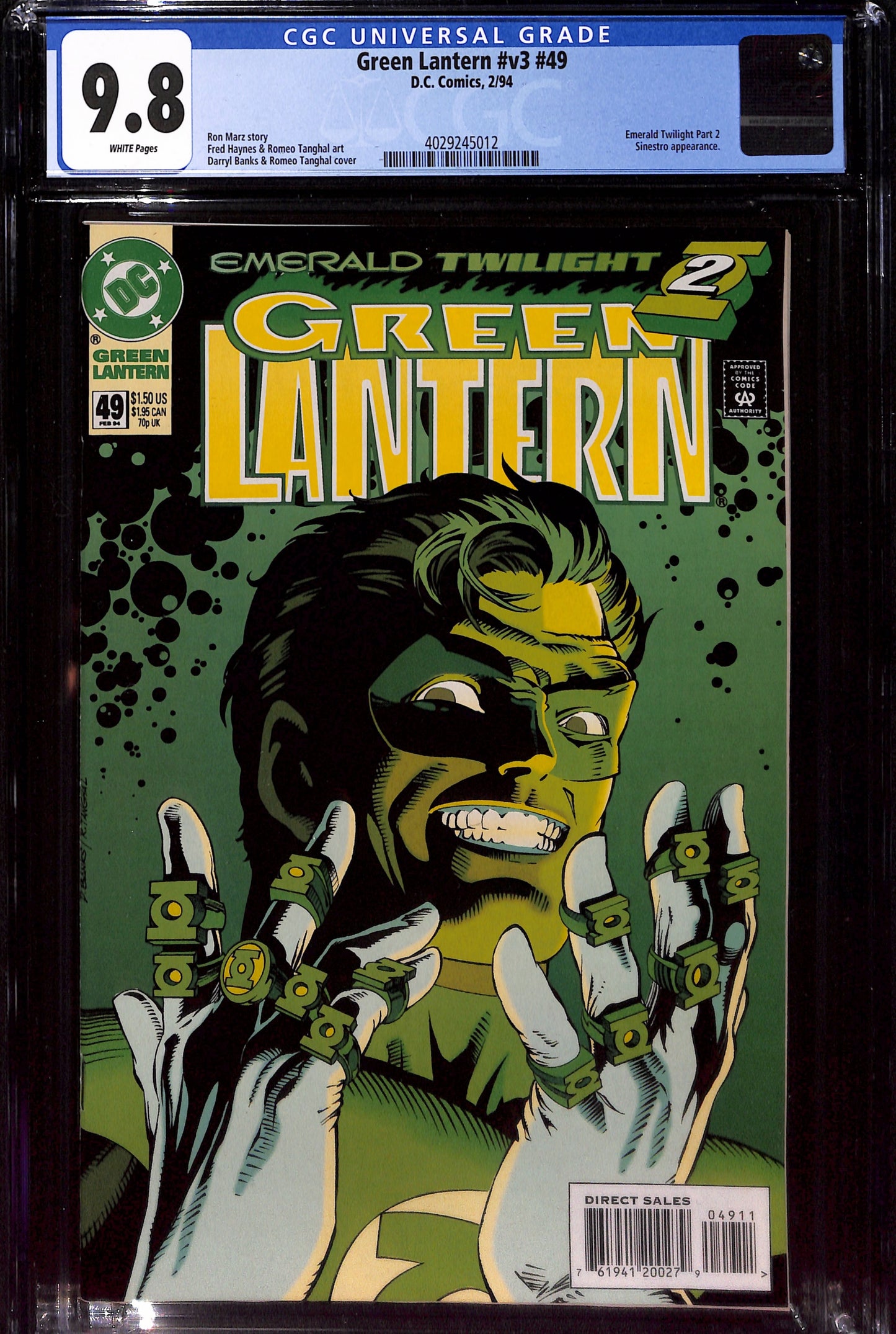 Green Lantern #v3 #49  9.8