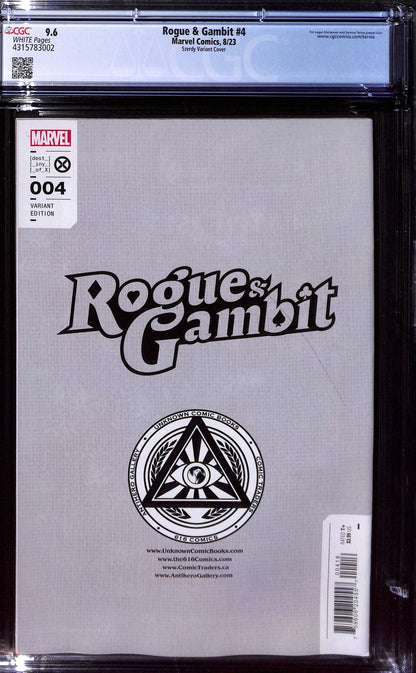 Rogue & Gambit #4  Szerdy Variant Cover  9.6