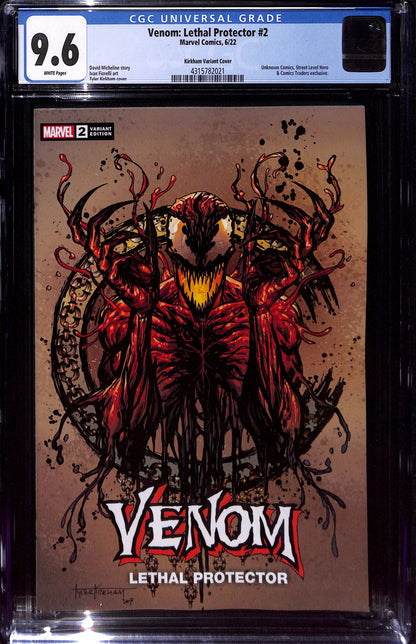 Venom: Lethal Protector #2 Kirkham Variant Cover 9.6