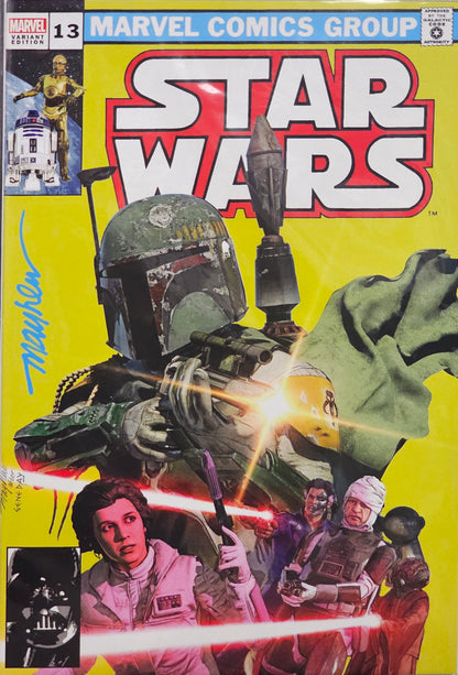 VF Star Wars #13 Mike Mayhew Boba Fett Homage Trade Dress Variant SIGNED