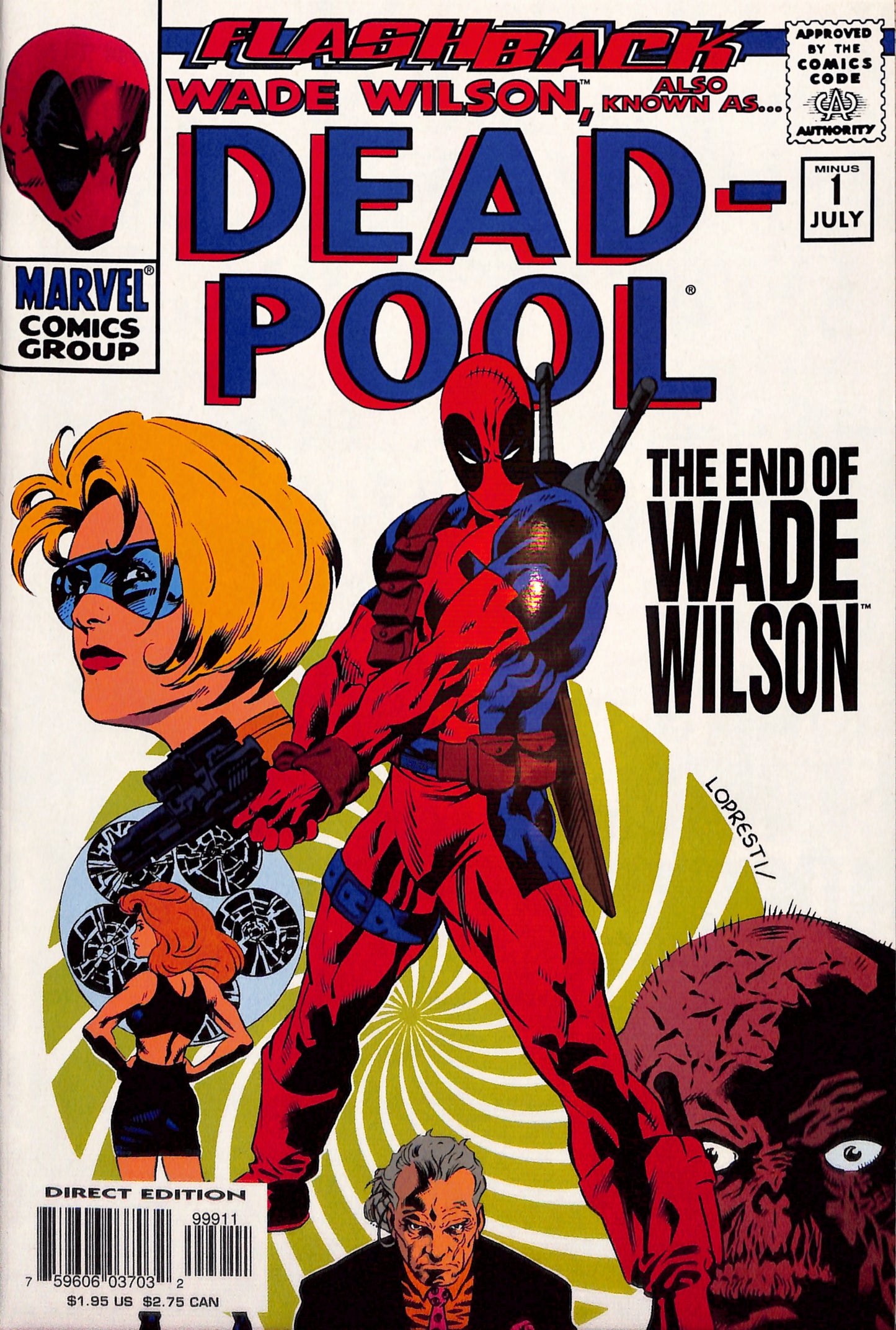 VF Deadpool #-1 Aaron Lopresti (1997)