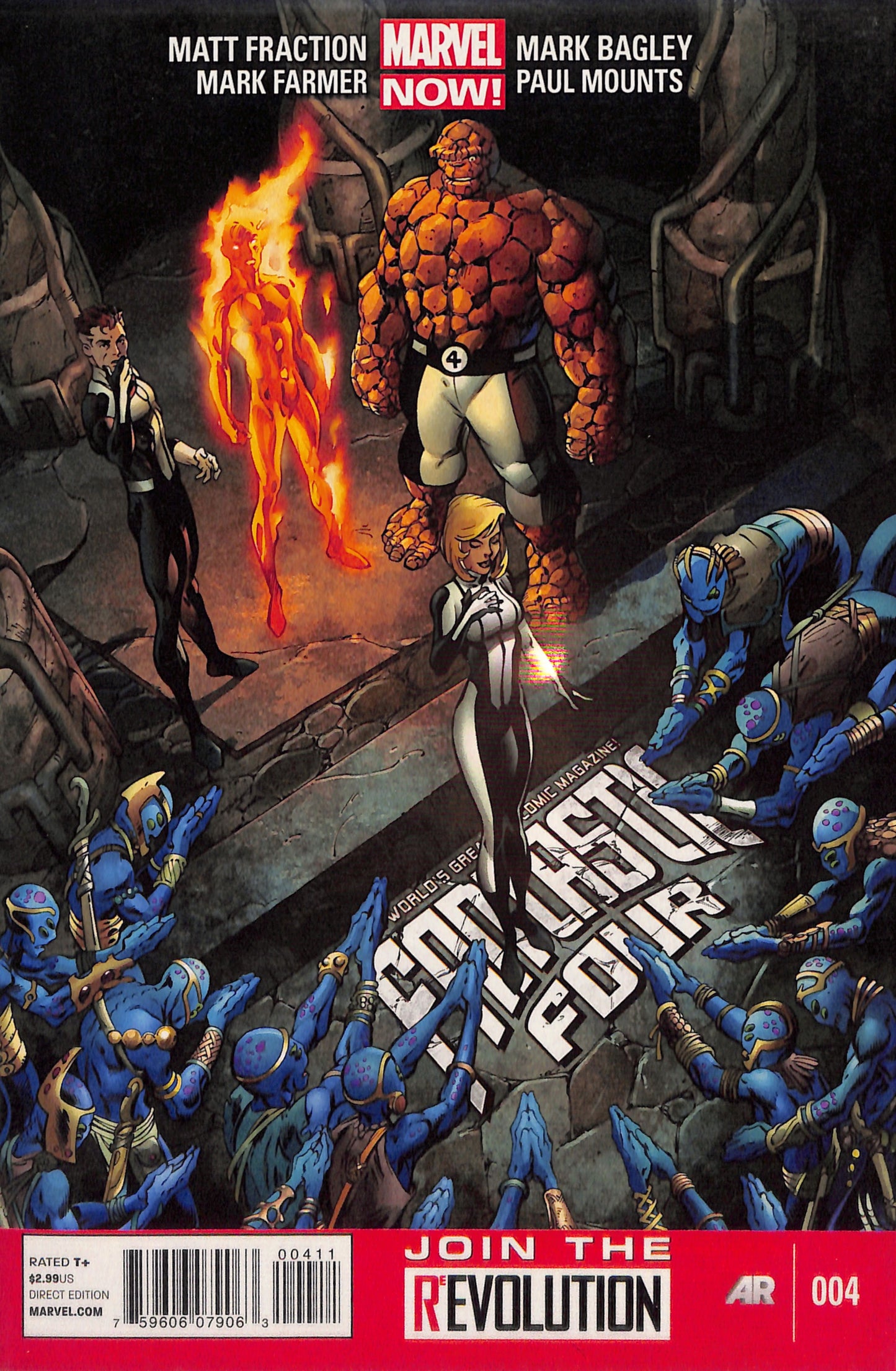 VF Fantastic Four (Marvel NOW!) Mark Bagley #4