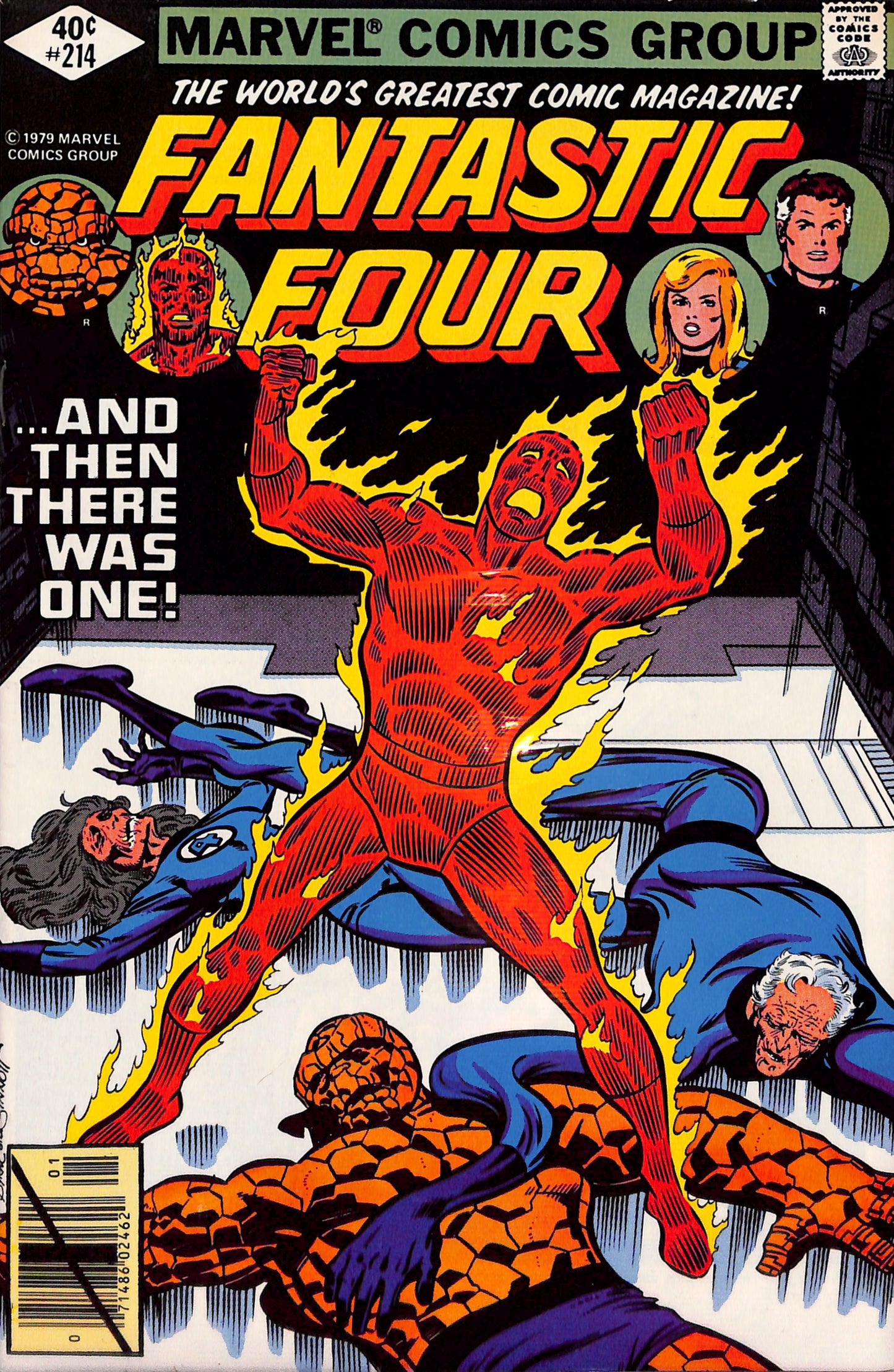 VF Fantastic 4 #214 Rich Buckler (1979)