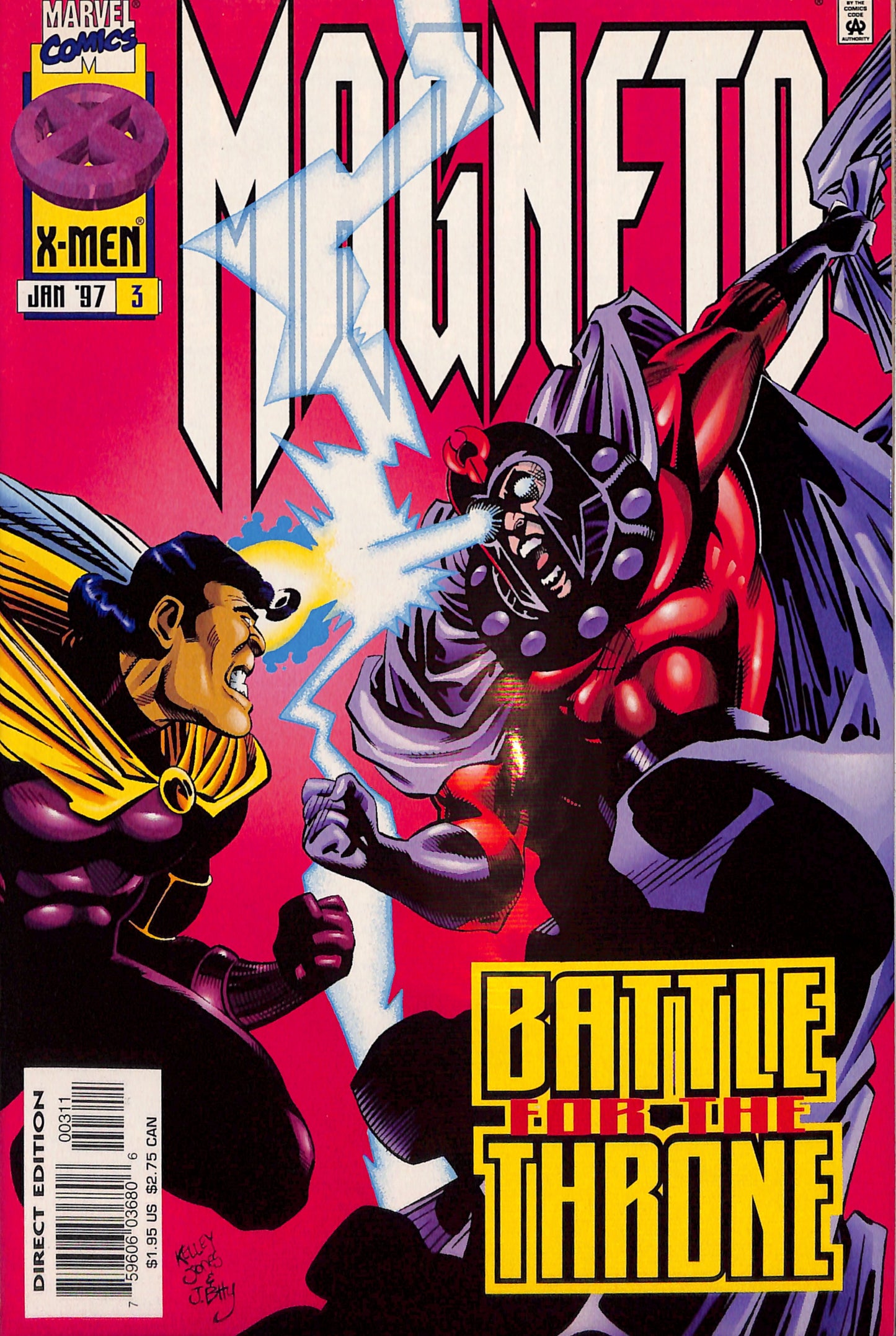 VF Magneto #3 Kelley Jones (1997)