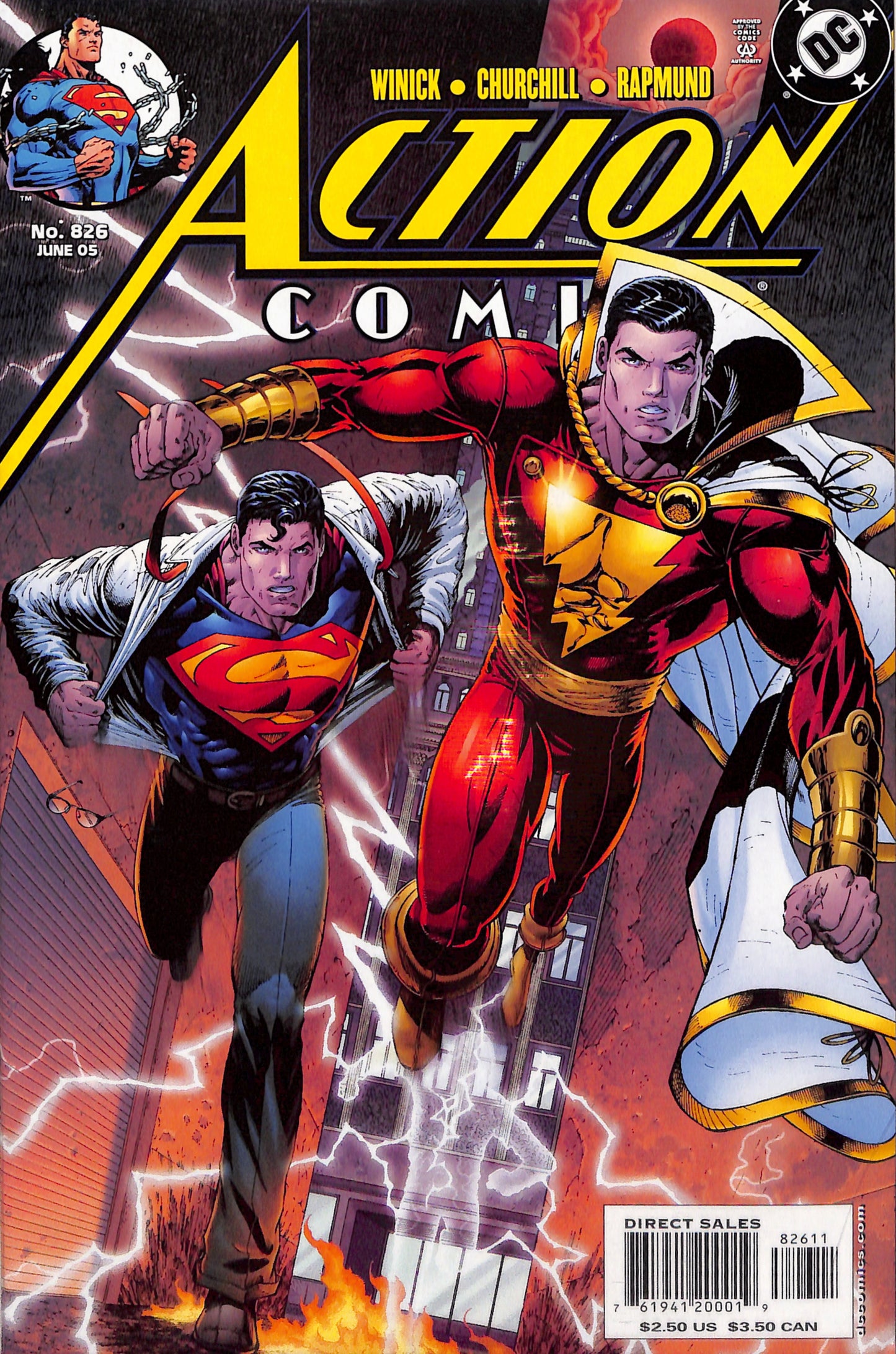 VF Action Comics #826 Ian Churchill & Norm Rapmund (2005)