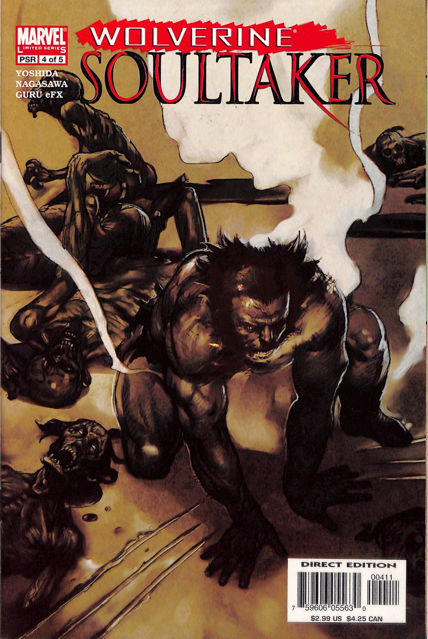 VF Wolverine: Soultaker #4 Shin Nagasawa (of 5)