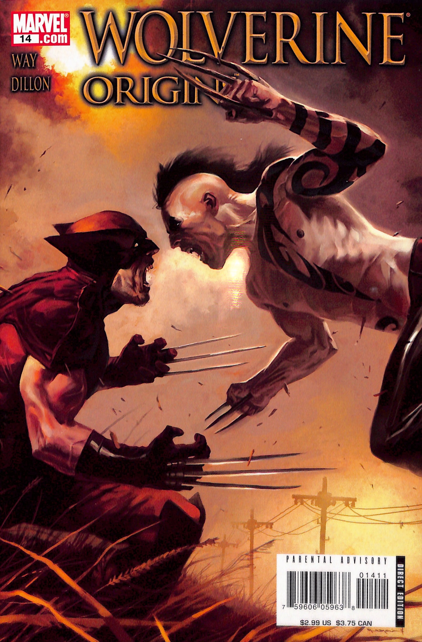 VF Wolverine: Origins #14 Marko Djurdjević