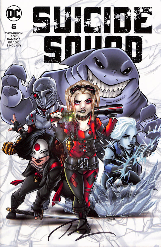 Suicide Squad #5 Ryan Kincaid Signed with COA Special Release Day Cover B
