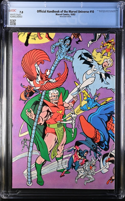 Official Handbook of the Marvel Universe #10  7.0