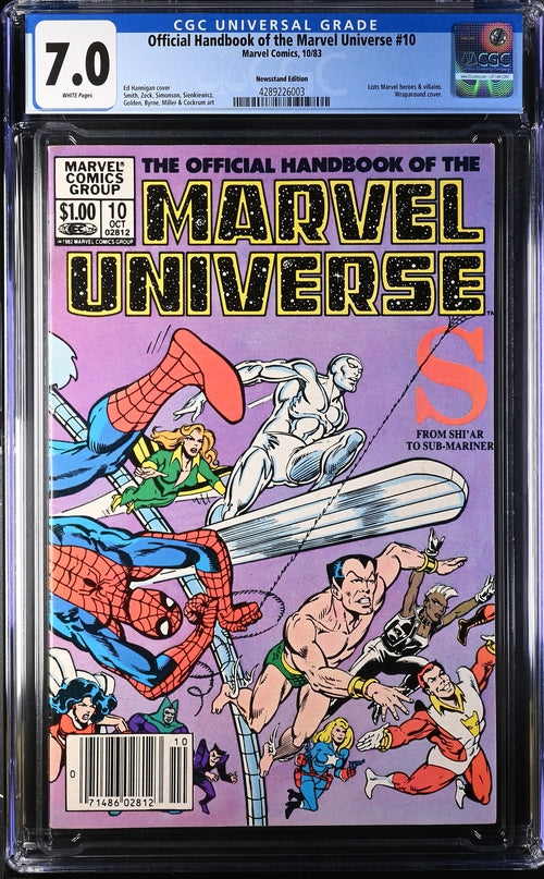 Official Handbook of the Marvel Universe #10  7.0