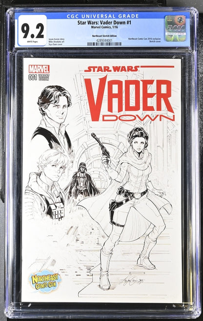 Star Wars: Vader Down #1 Northeast Sketch Edition 9.2