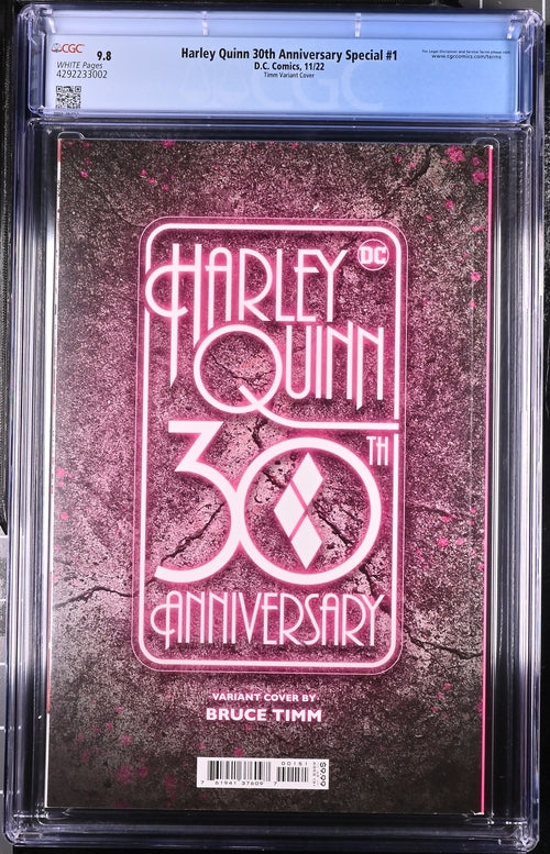 Harley Quinn 30th Anniversary Special #1 Timm Variant Cover 9.8
