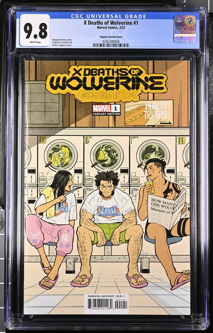 X Deaths of Wolverine #1 Yagawa Variant Cover 9.8