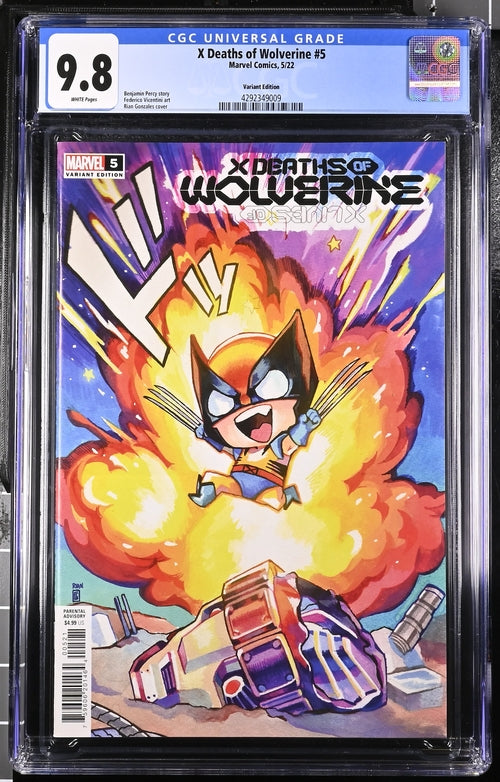 X Deaths of Wolverine #5 Variant Edition 9.8