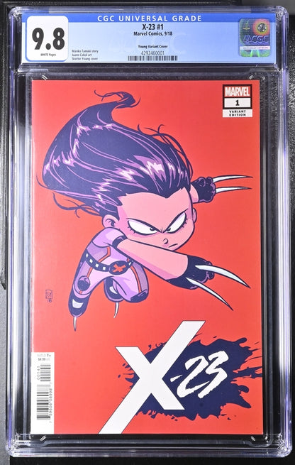 X-23 #1 Young Variant Cover 9.8
