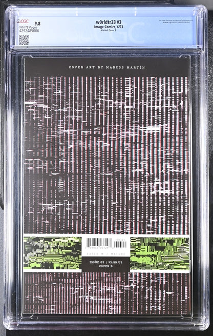 w0rldtr33 #3 Variant Cover B 9.8