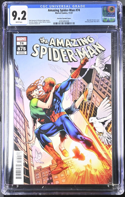 Amazing Spider-Man #74 Ferreira Variant Cover 9.2