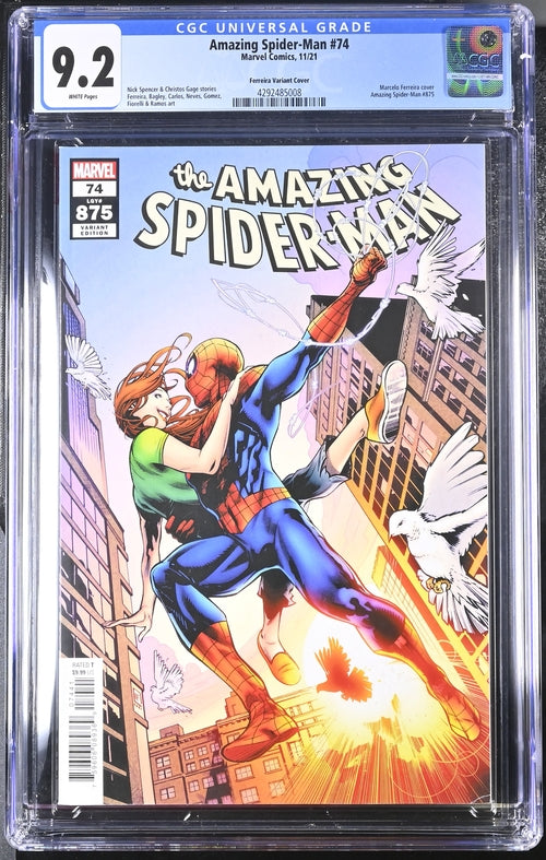 Amazing Spider-Man #74 Ferreira Variant Cover 9.2