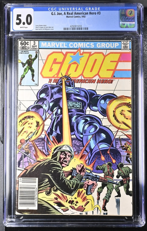 G.I. Joe, A Real American Hero #3  5.0