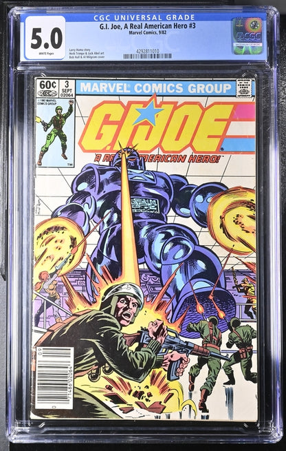 G.I. Joe, A Real American Hero #3  5.0
