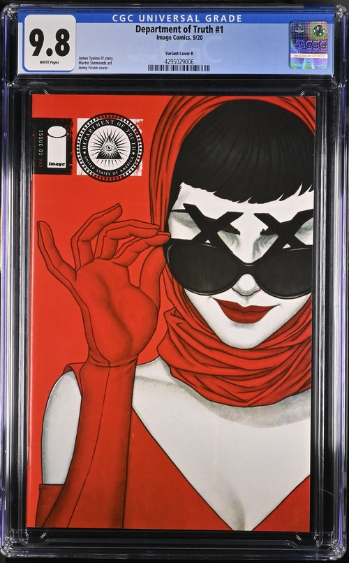 Department of Truth #1 Variant Cover B 9.8