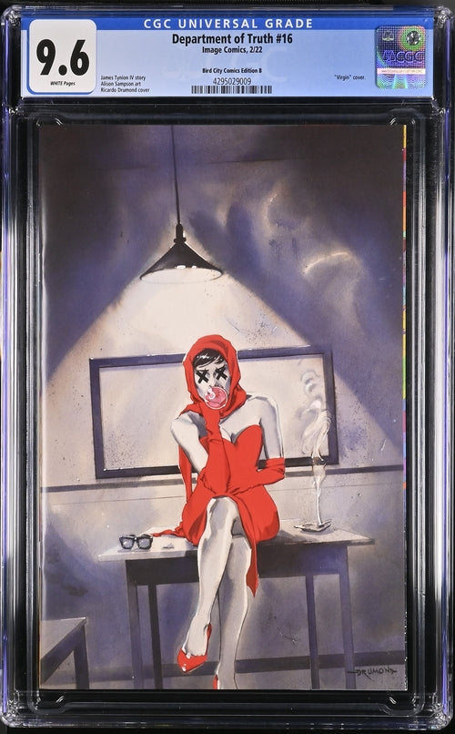 Department of Truth #16 Bird City Comics Edition B 9.6