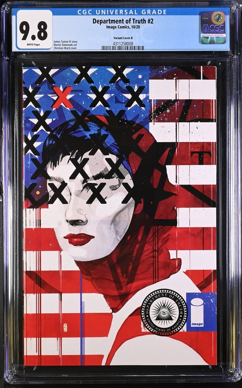 Department of Truth #2 Variant Cover B 9.8