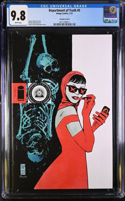 Department of Truth #5 Variant Cover B 9.8