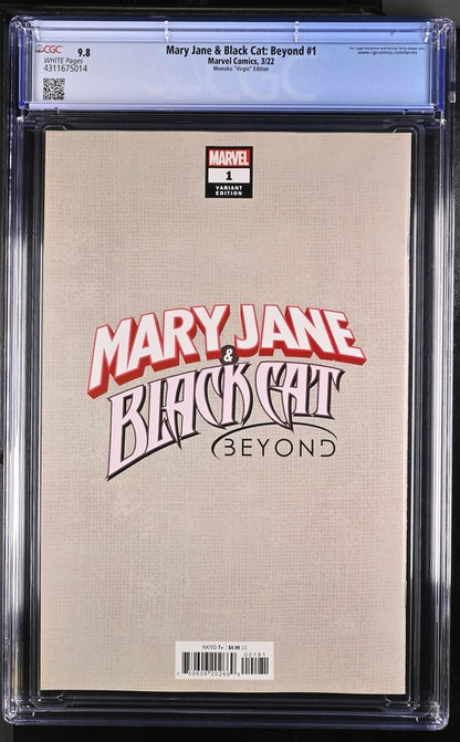 Mary Jane & Black Cat: Beyond #1 Momoko "Virgin" 9.8