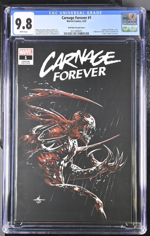 Carnage Forever #1 Dell'Otto Variant Cover 9.8