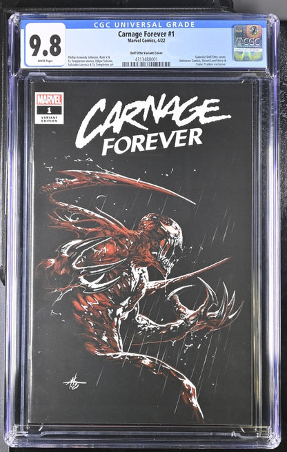 Carnage Forever #1 Dell'Otto Variant Cover 9.8