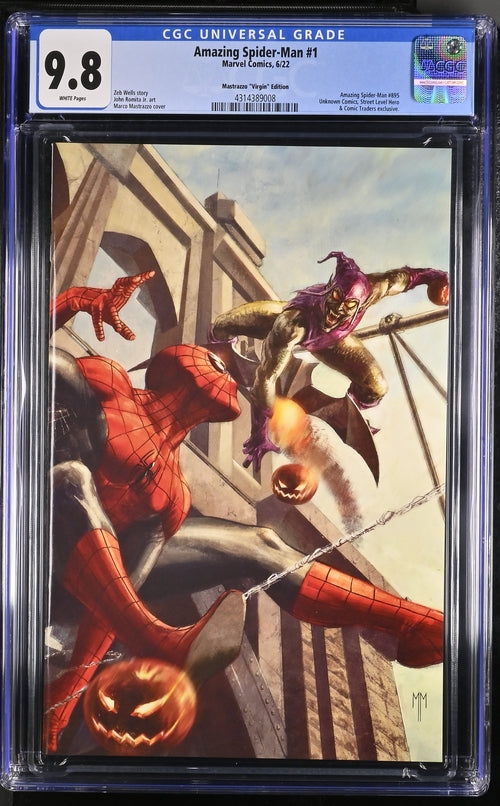 Amazing Spider-Man #1  Mastrazzo ""Virgin"" Edition  9.8