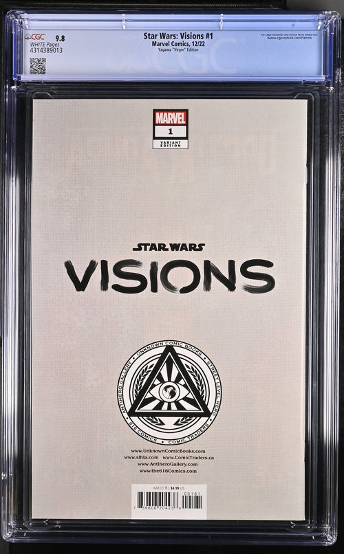 Star Wars: Visions #1  Yagawa ""Virgin"" Edition  9.8