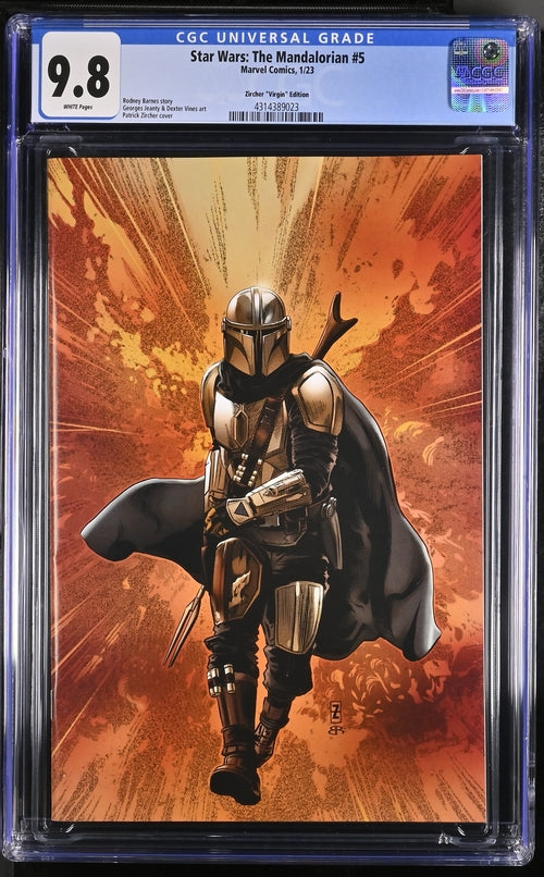 Star Wars: The Mandalorian #5 Zircher Cover 9.8