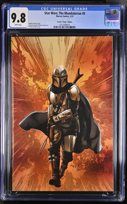 Star Wars: The Mandalorian #5 Zircher Cover 9.8
