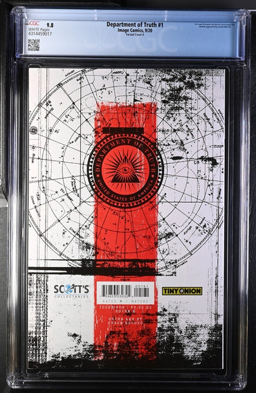 Department of Truth #1 Momoko Variant Cover H 9.8