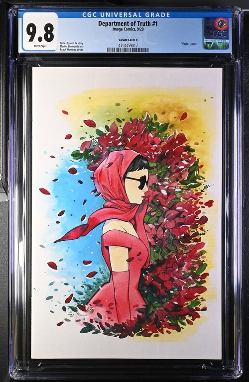 Department of Truth #1 Momoko Variant Cover H 9.8