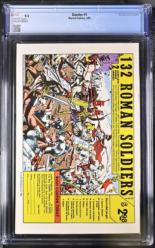 Dazzler #1    9.2