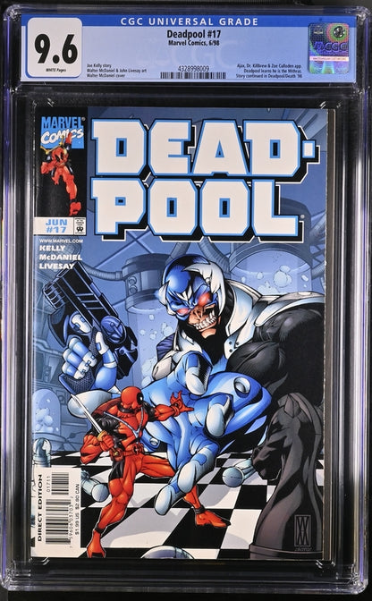 Deadpool #17 CGC 9.6