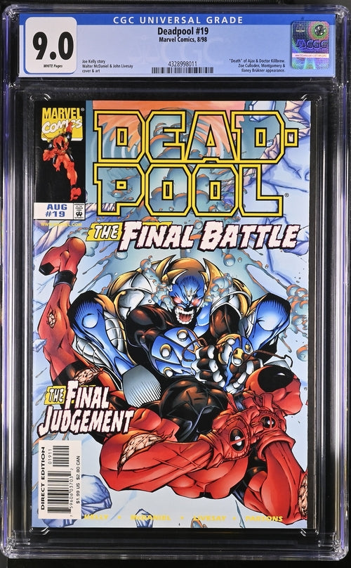 Deadpool #19 CGC 9