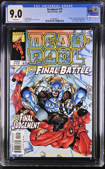 Deadpool #19 CGC 9