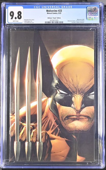 Wolverine #23  Williams ""Virgin"" Edition  9.8