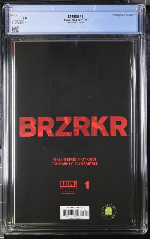 BRZRKR #1 Spectral Comics Edition 9.8